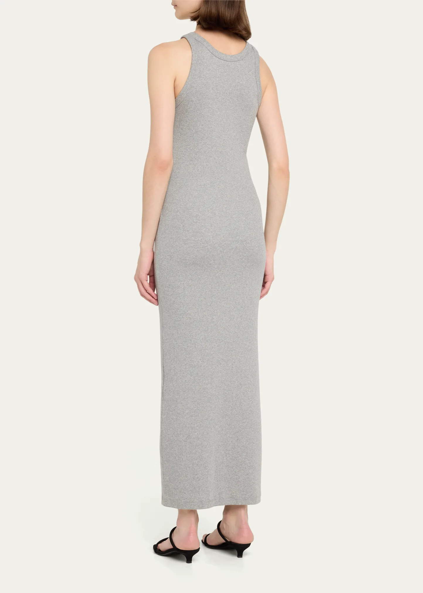 Curved Rib Knit Tank Dress 3 Curved Rib Knit Tank Dress
