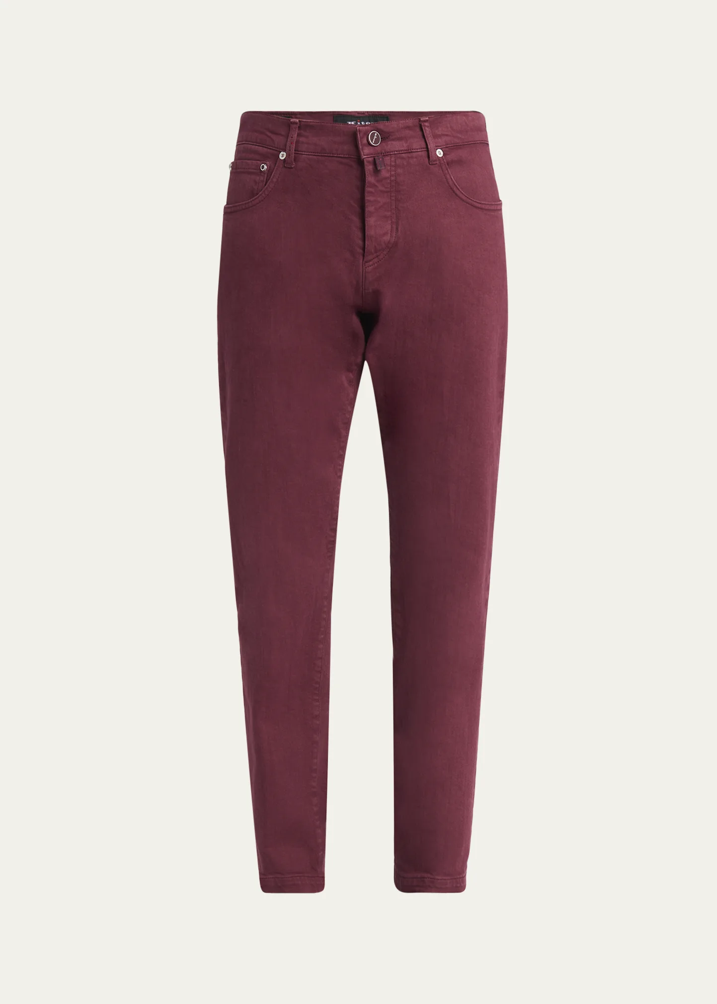 Men's Cotton Stretch Slim Five-Pocket Pants