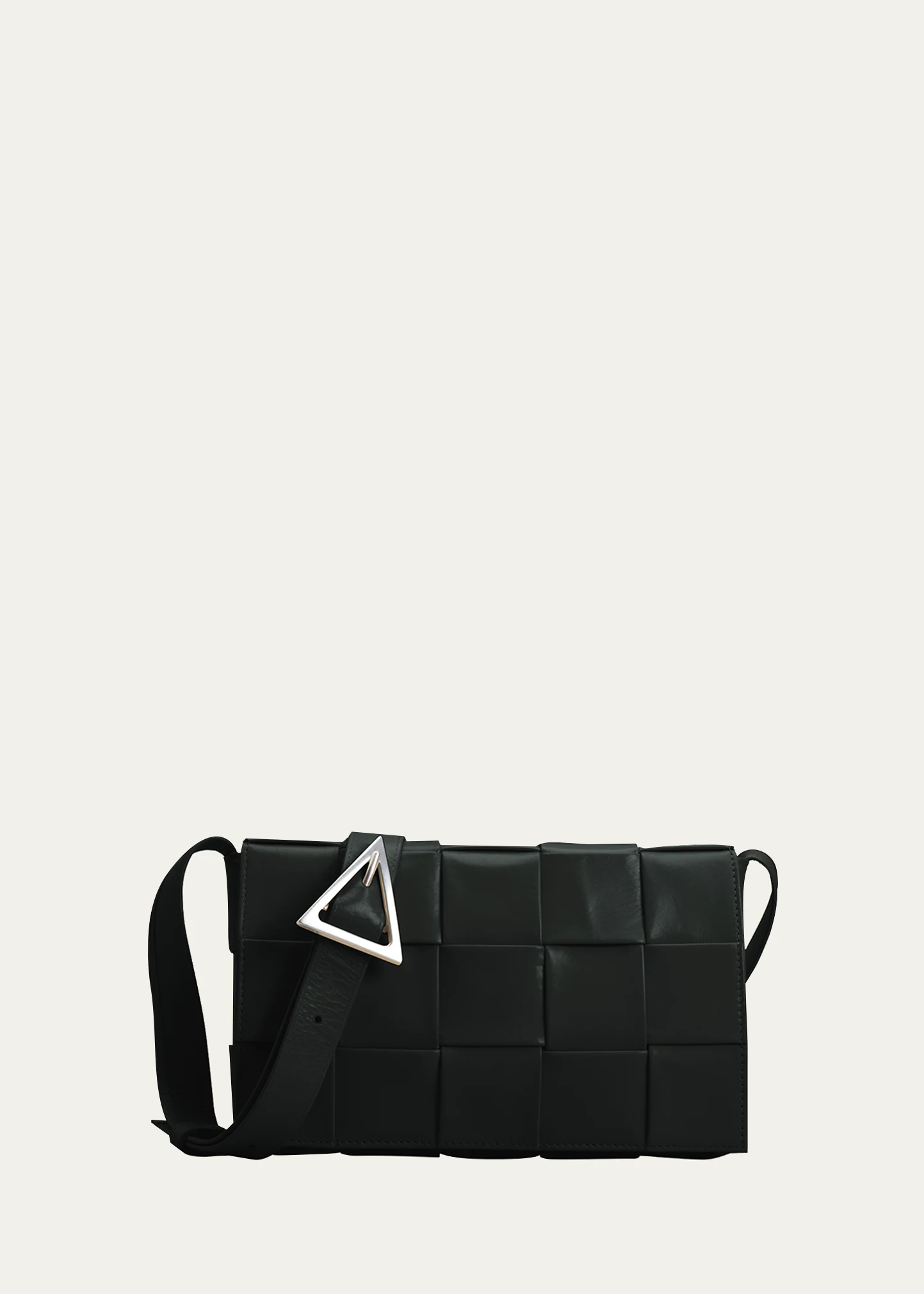 Men's Leather Cassette Crossbody Bag 11 Men's Leather Cassette Crossbody Bag