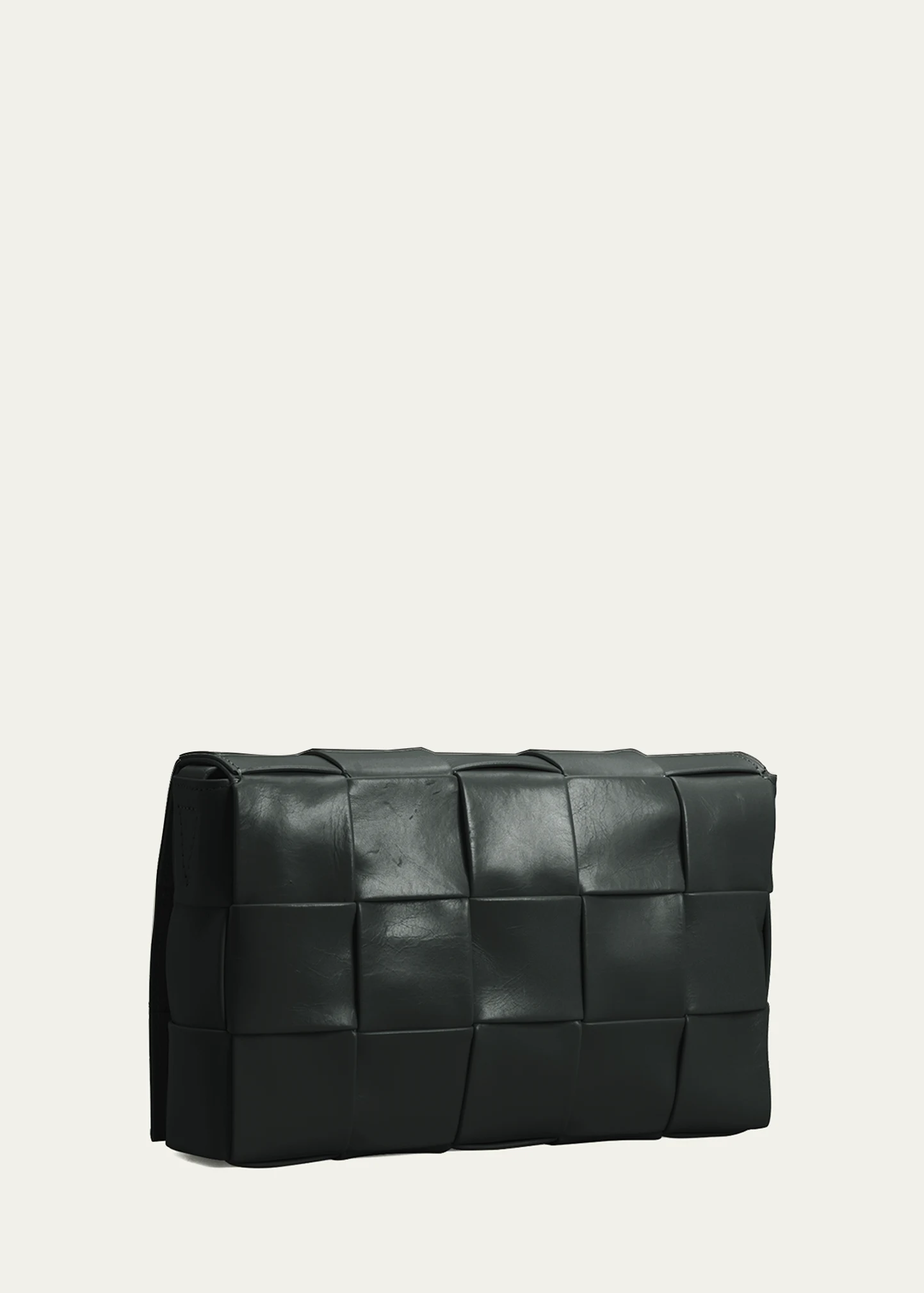 Men's Leather Cassette Crossbody Bag 3 Men's Leather Cassette Crossbody Bag
