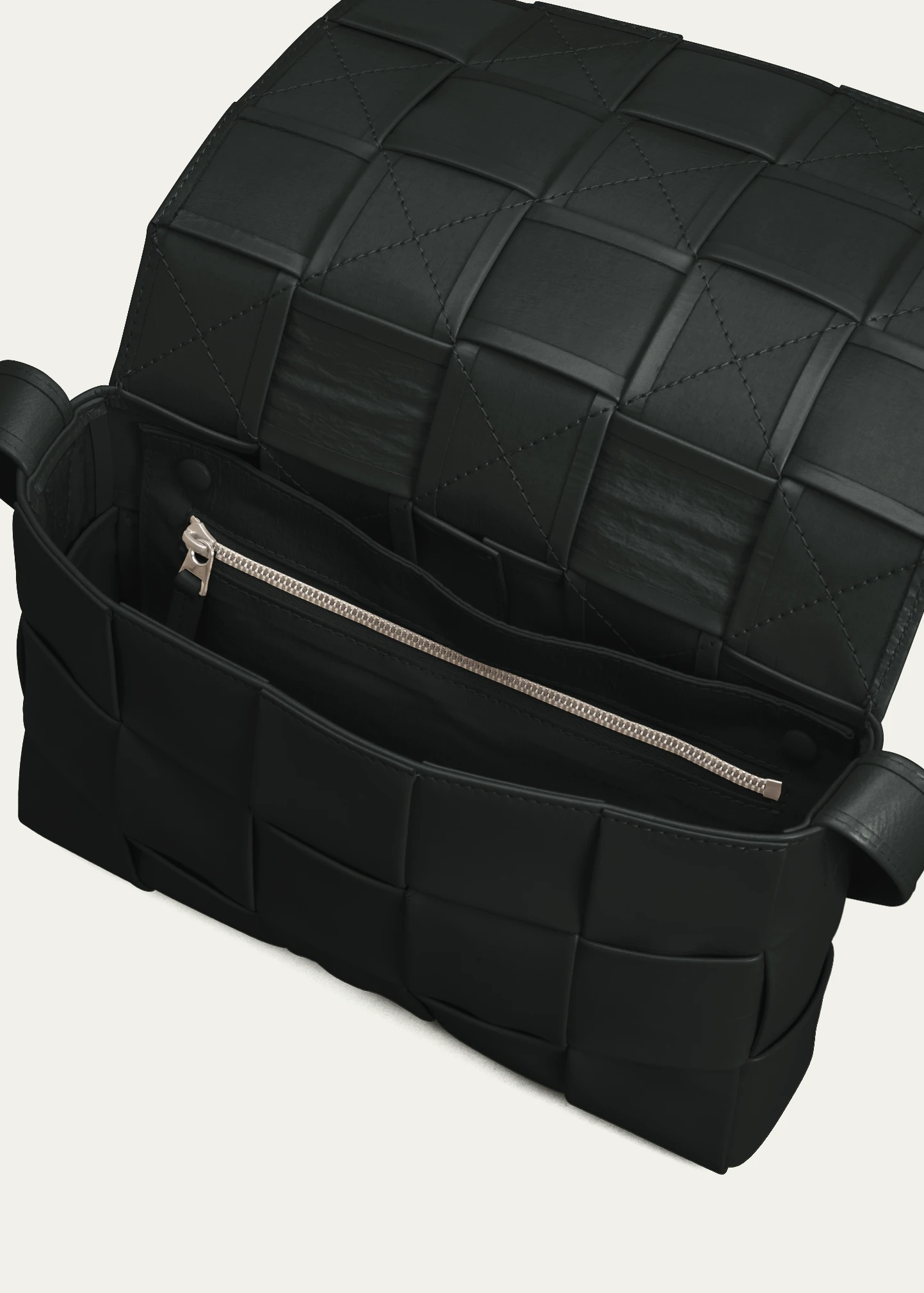 Men's Leather Cassette Crossbody Bag 9 Men's Leather Cassette Crossbody Bag
