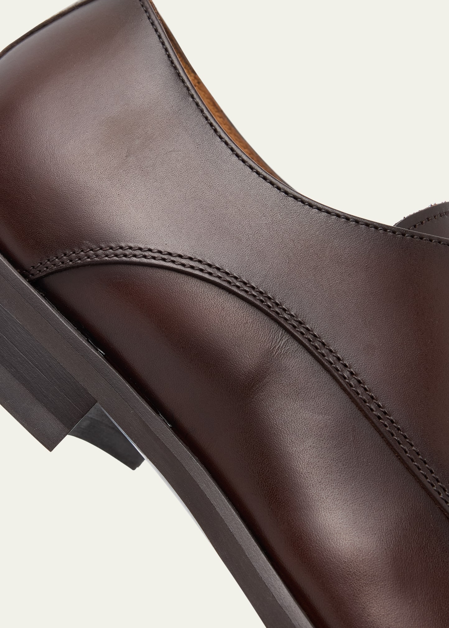 Men's Calf Leather Derby Shoes
