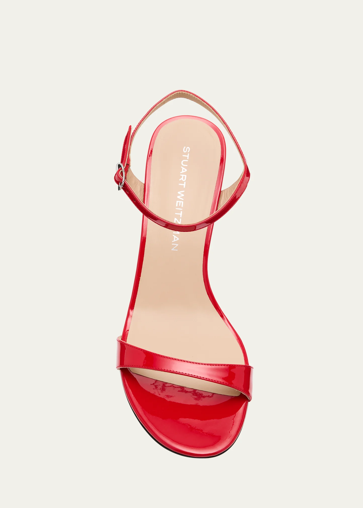 Babette Patent Ankle-Strap Sandals