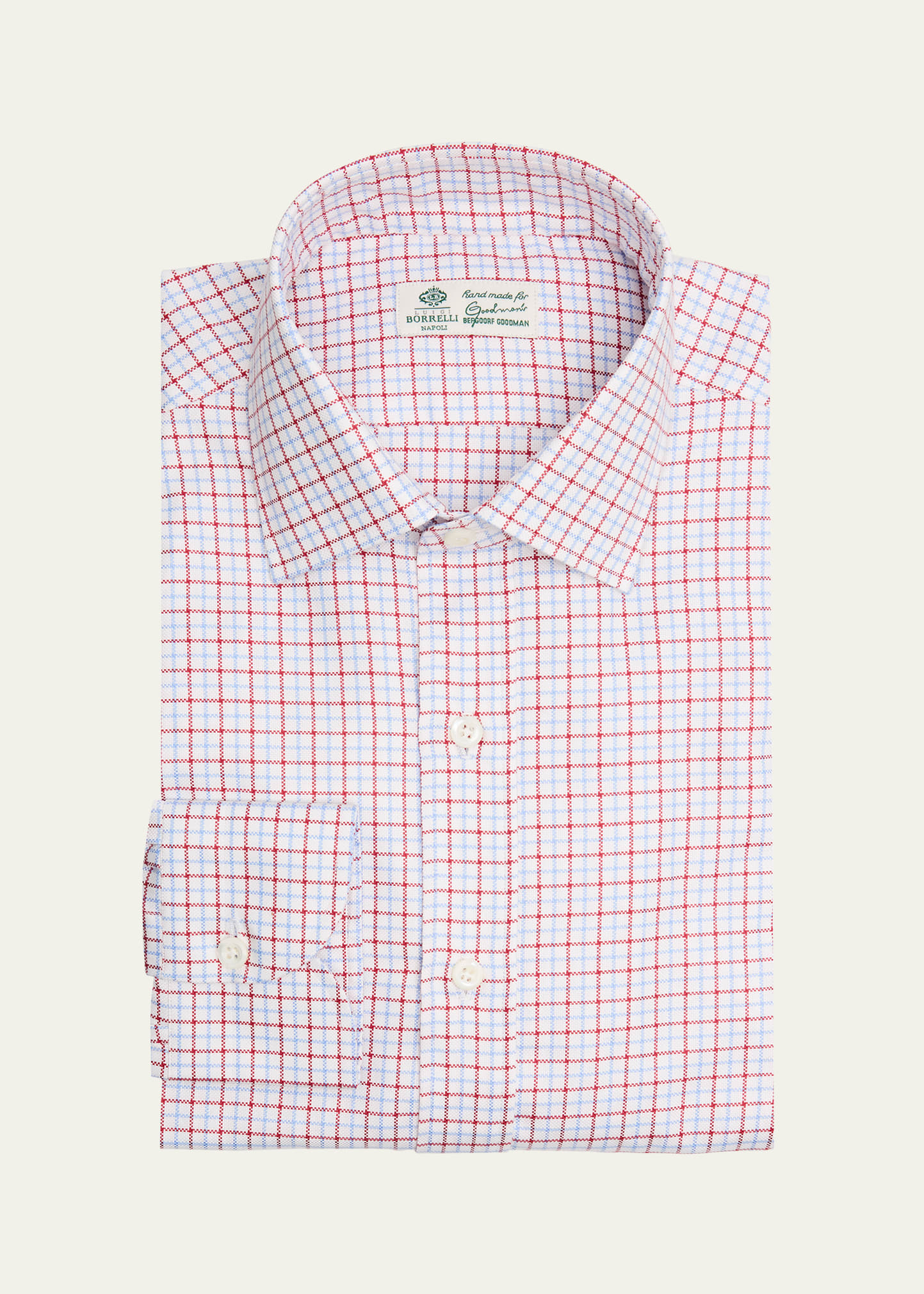 Men's Cotton Woven-Check Point Collar Dress Shirt 5 Men's Cotton Woven-Check Point Collar Dress Shirt