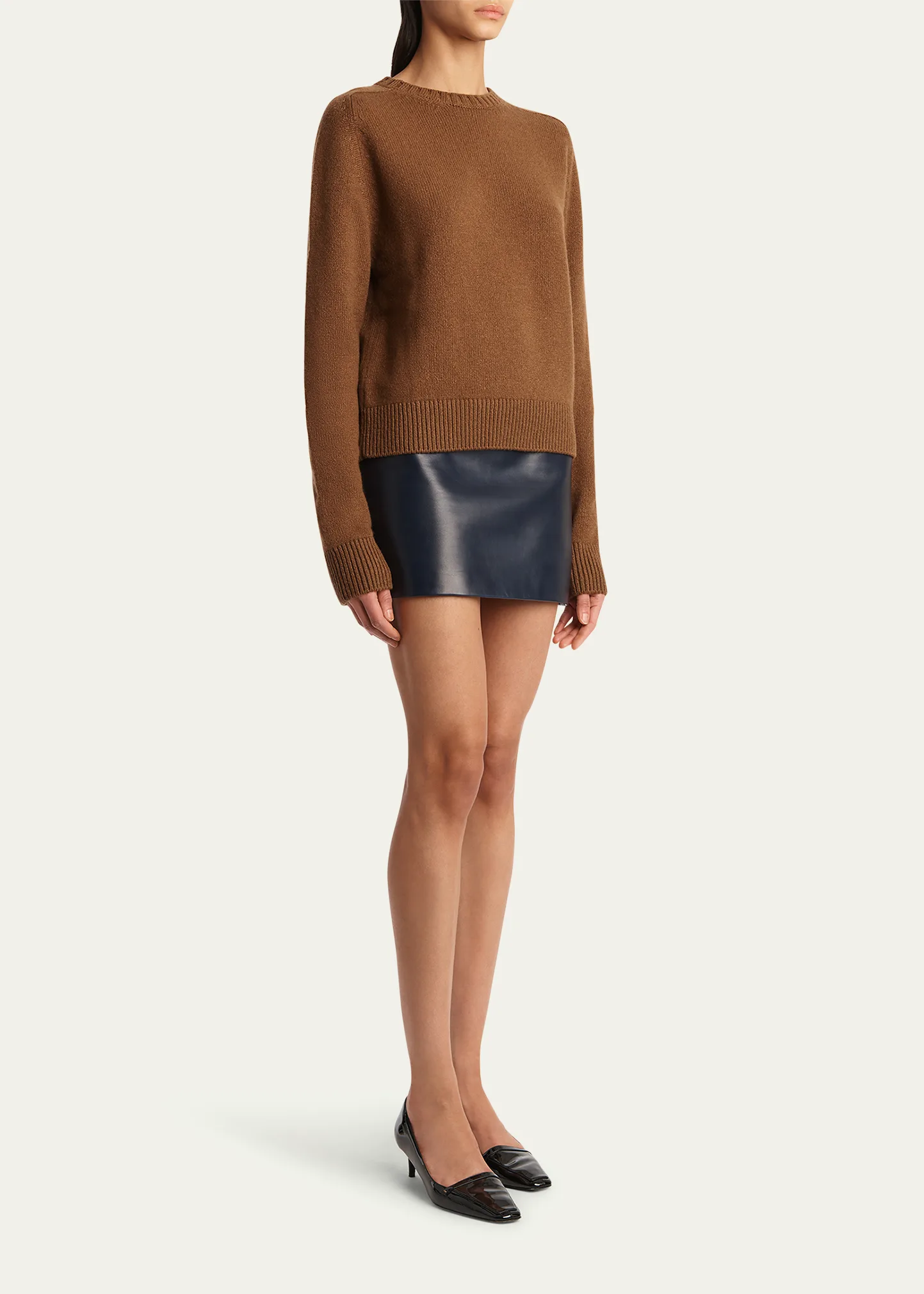 Jett Leather Mini Skirt