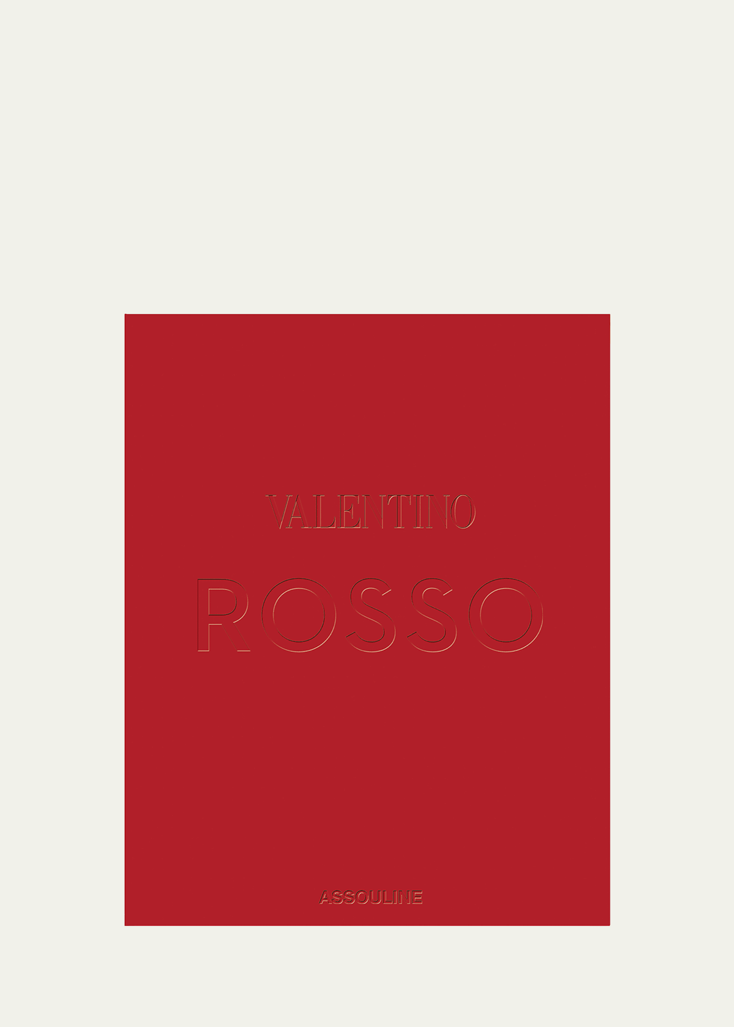 \"Valentino Rosso\" Coffee Table Book