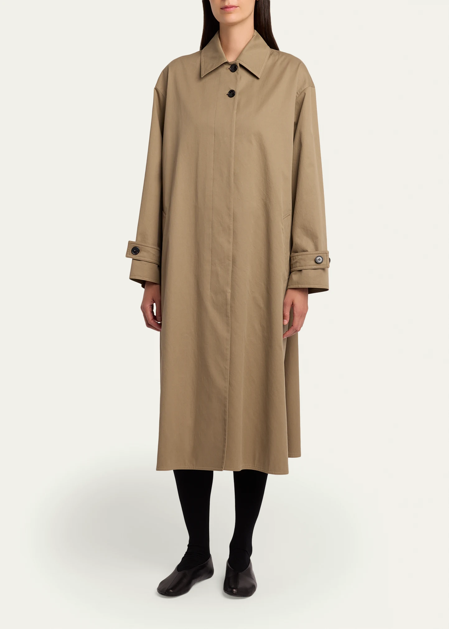 Lolana Single-Breasted Long Trench Coat 4 Lolana Single-Breasted Long Trench Coat