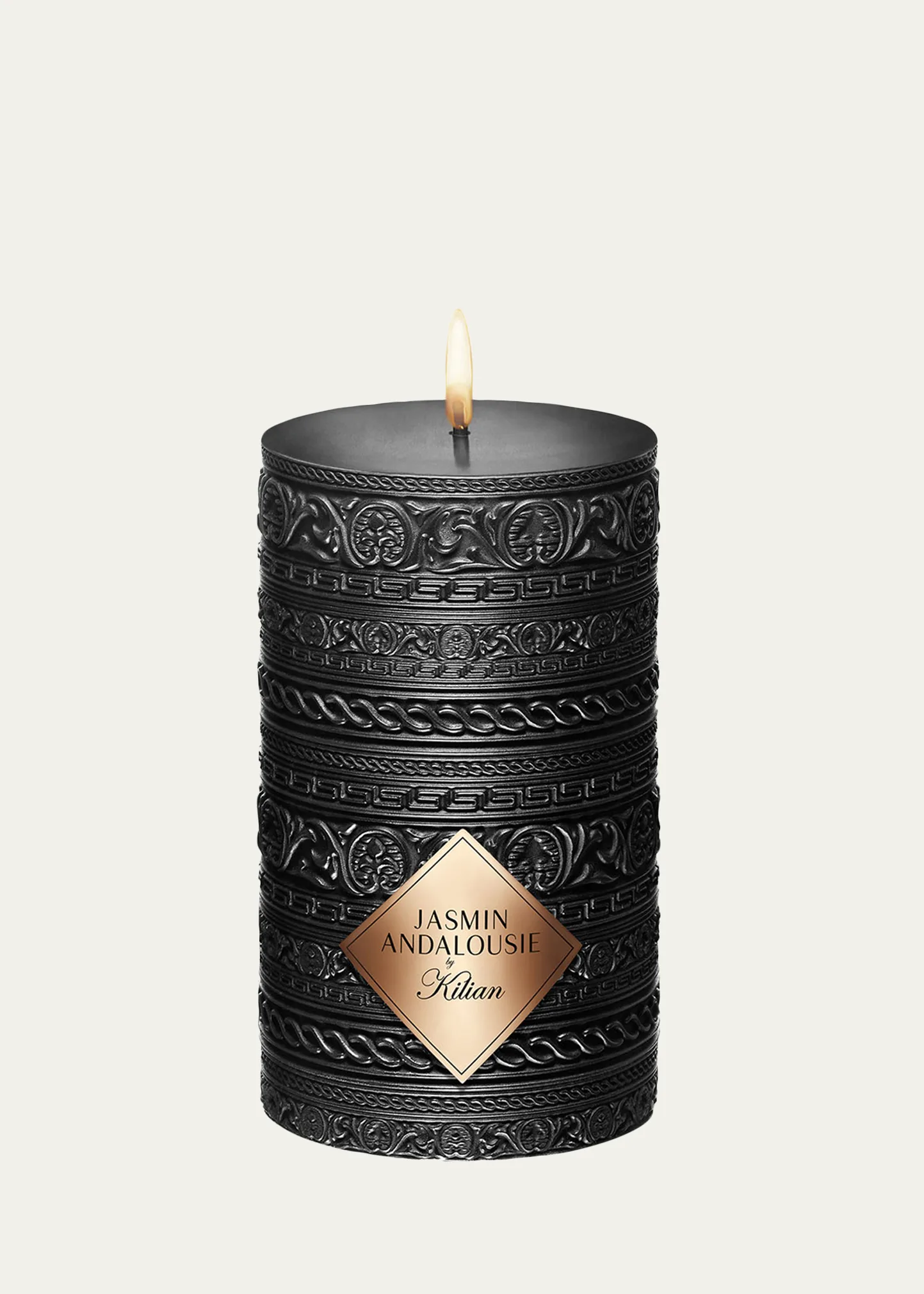 Jasmin Andalousie Small Pillar Candle 1 Jasmin Andalousie Small Pillar Candle