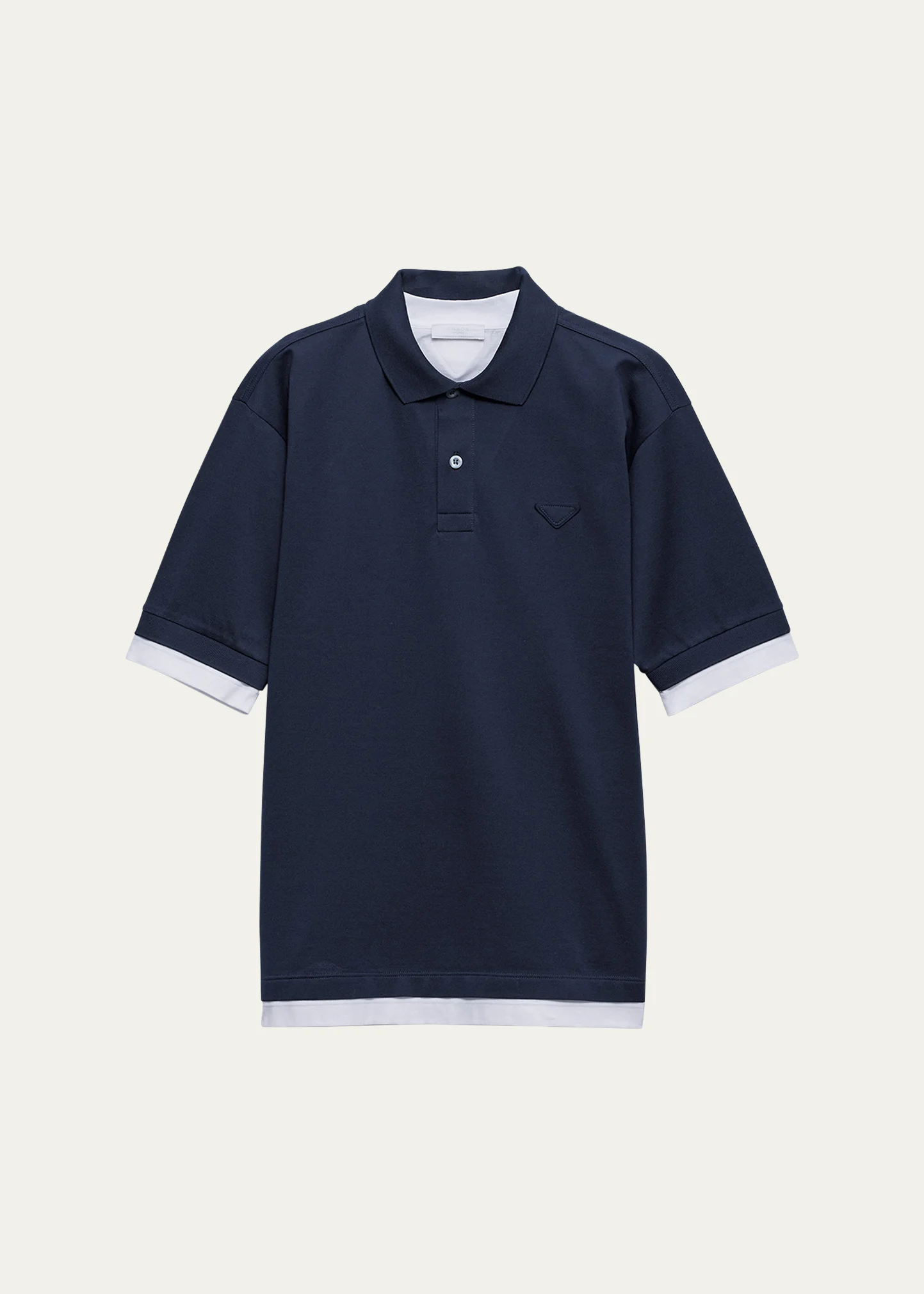 Men's Double-Layer Polo Shirt