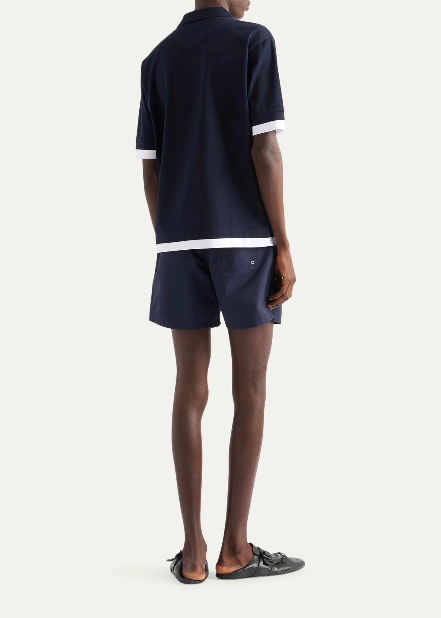 Men's Double-Layer Polo Shirt