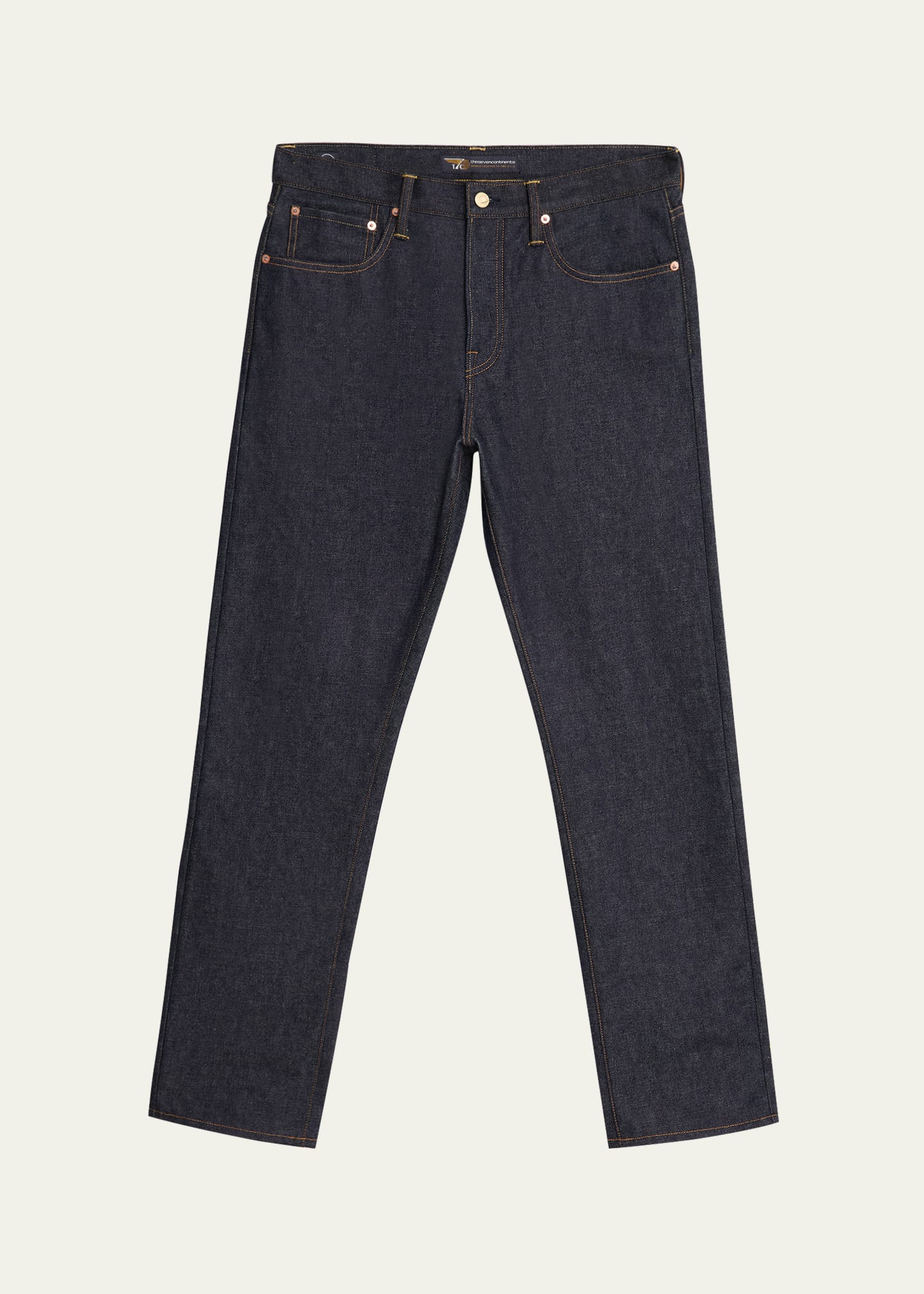 Men's Charlie Raw Denim Slim-Fit Jeans