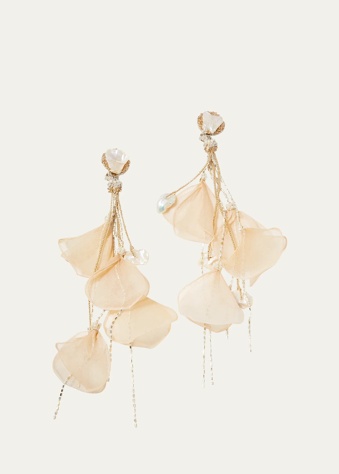 White Pearl Drop Earrings 1 White Pearl Drop Earrings