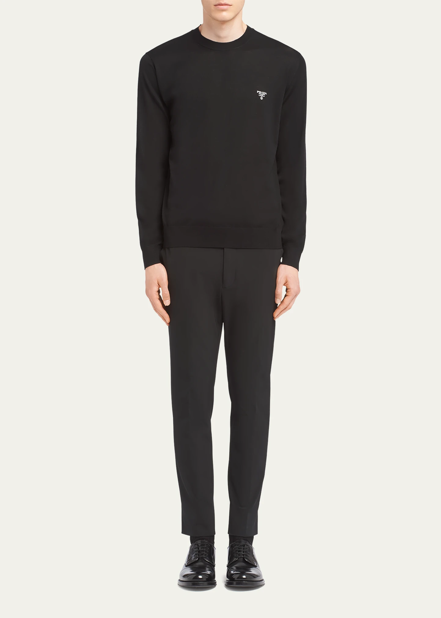 Men's Superfine Wool Crew Sweater