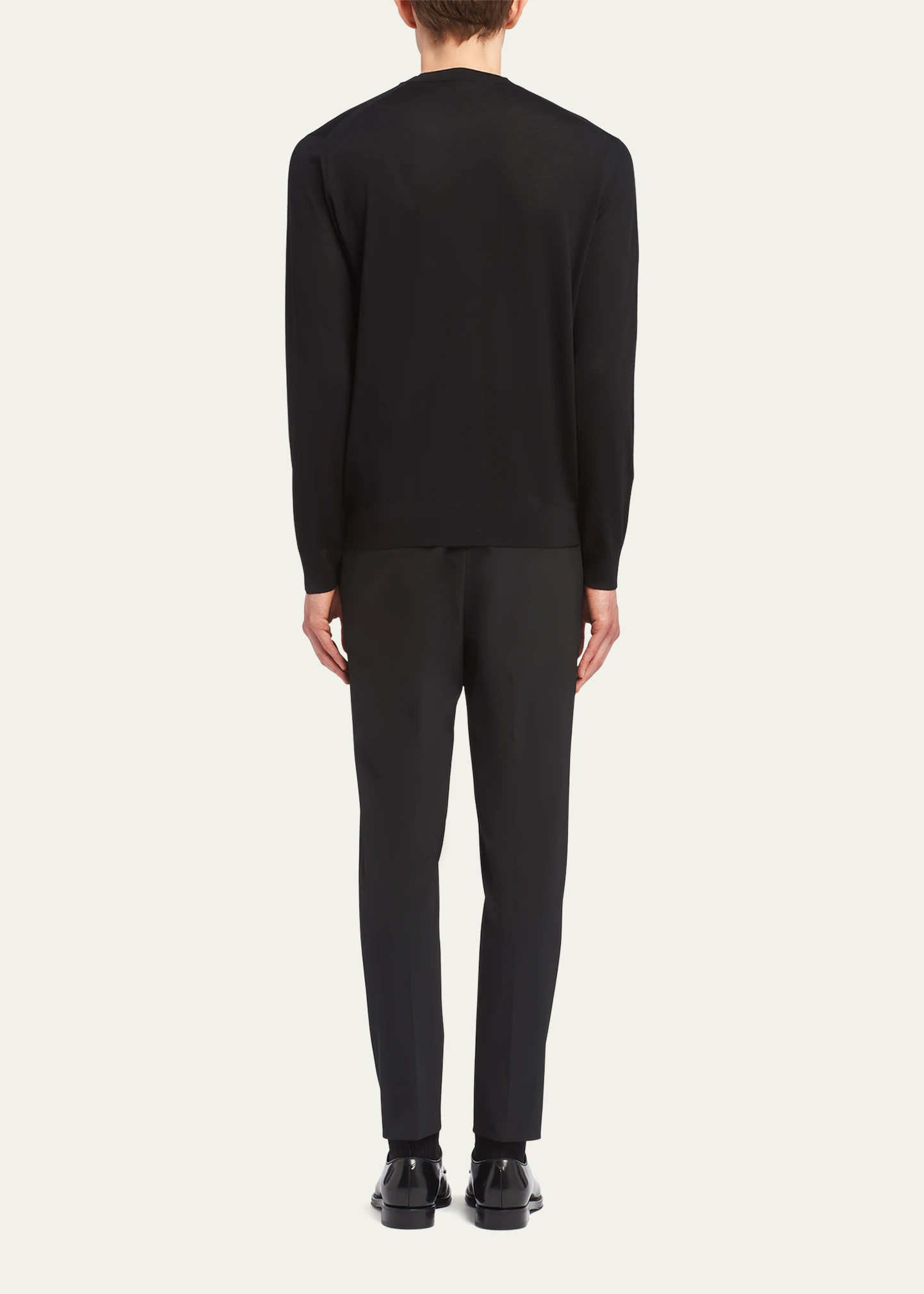 Men's Superfine Wool Crew Sweater