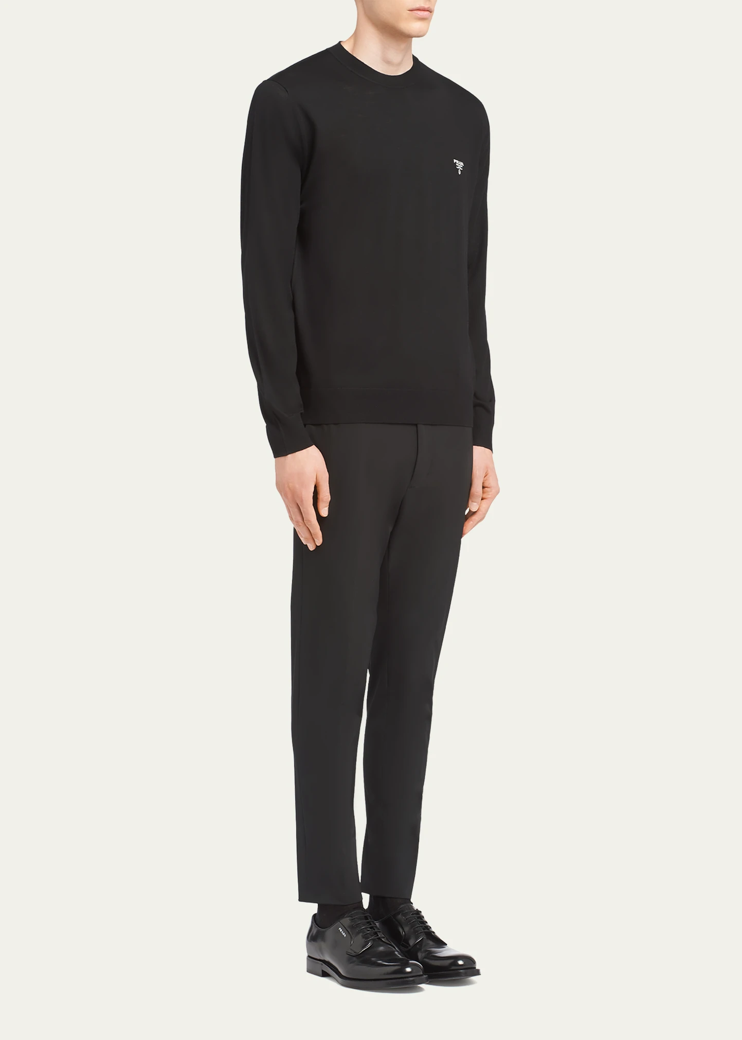 Men's Superfine Wool Crew Sweater