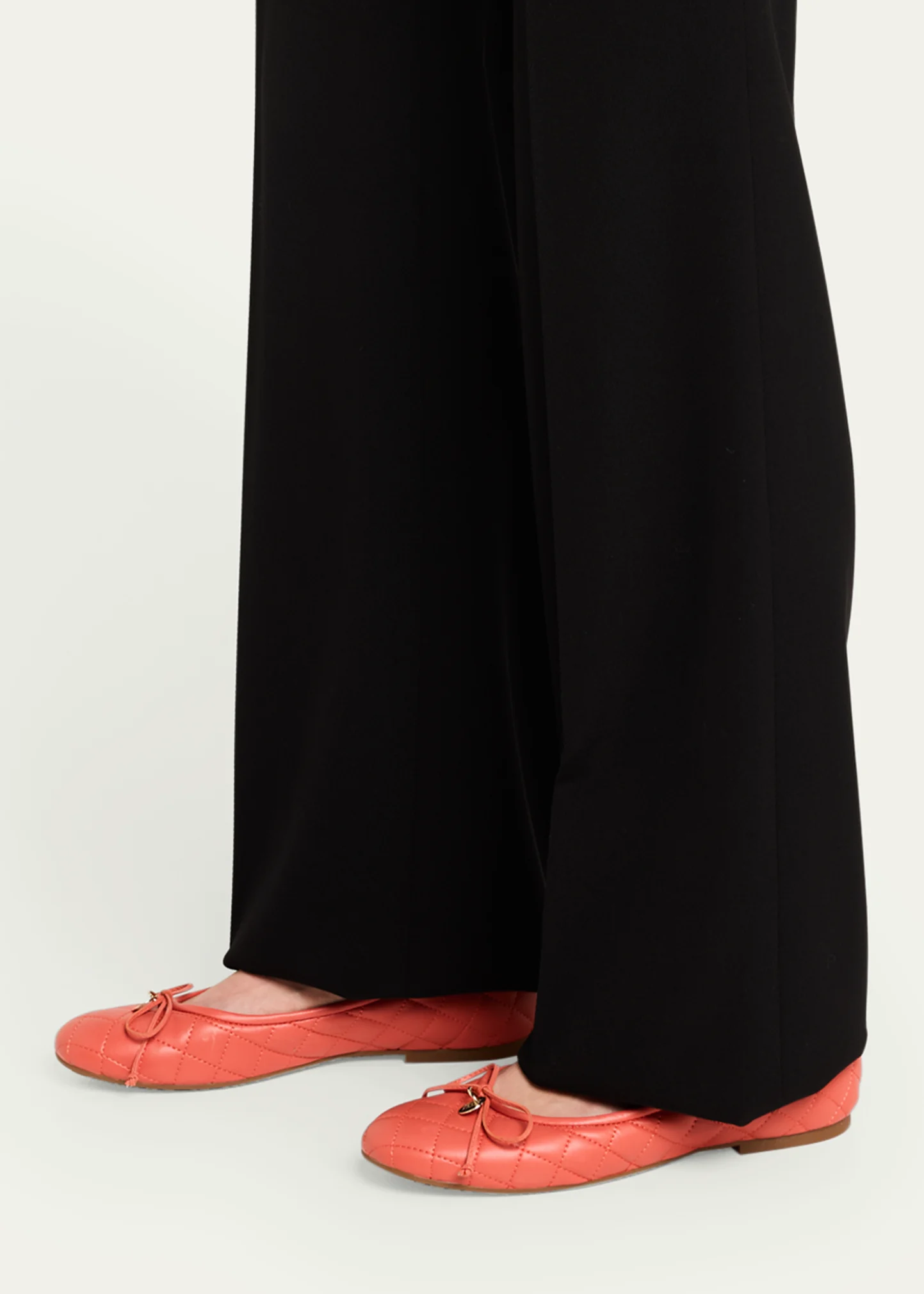 Jodie Quilted Bow Ballerina Flats