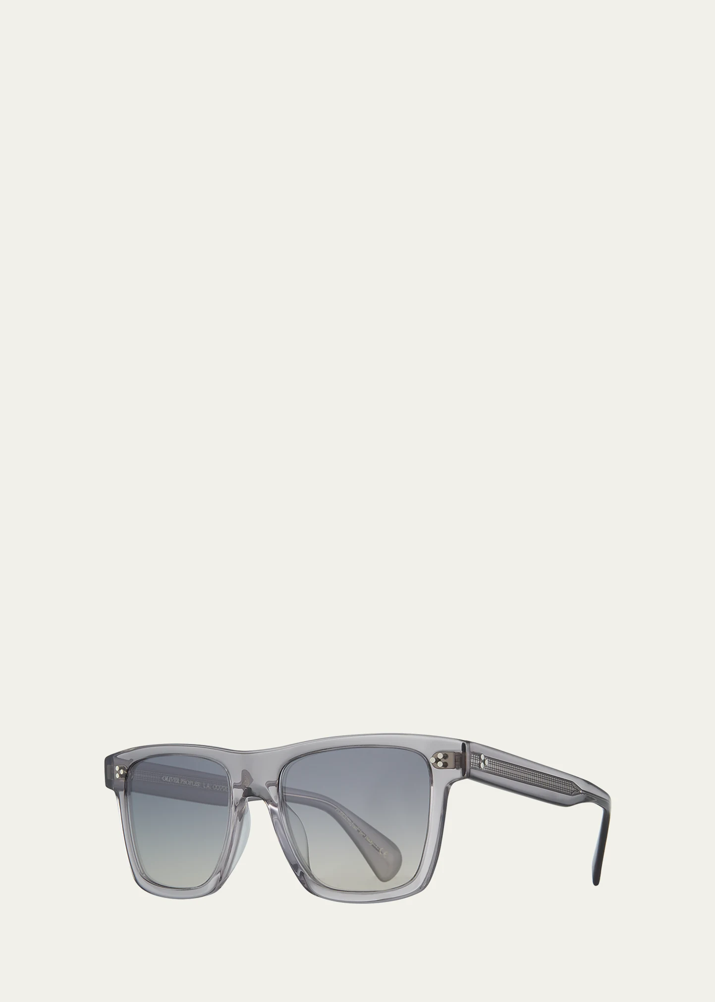 Men's Casian Gradient-Lens Rectangle Sunglasses