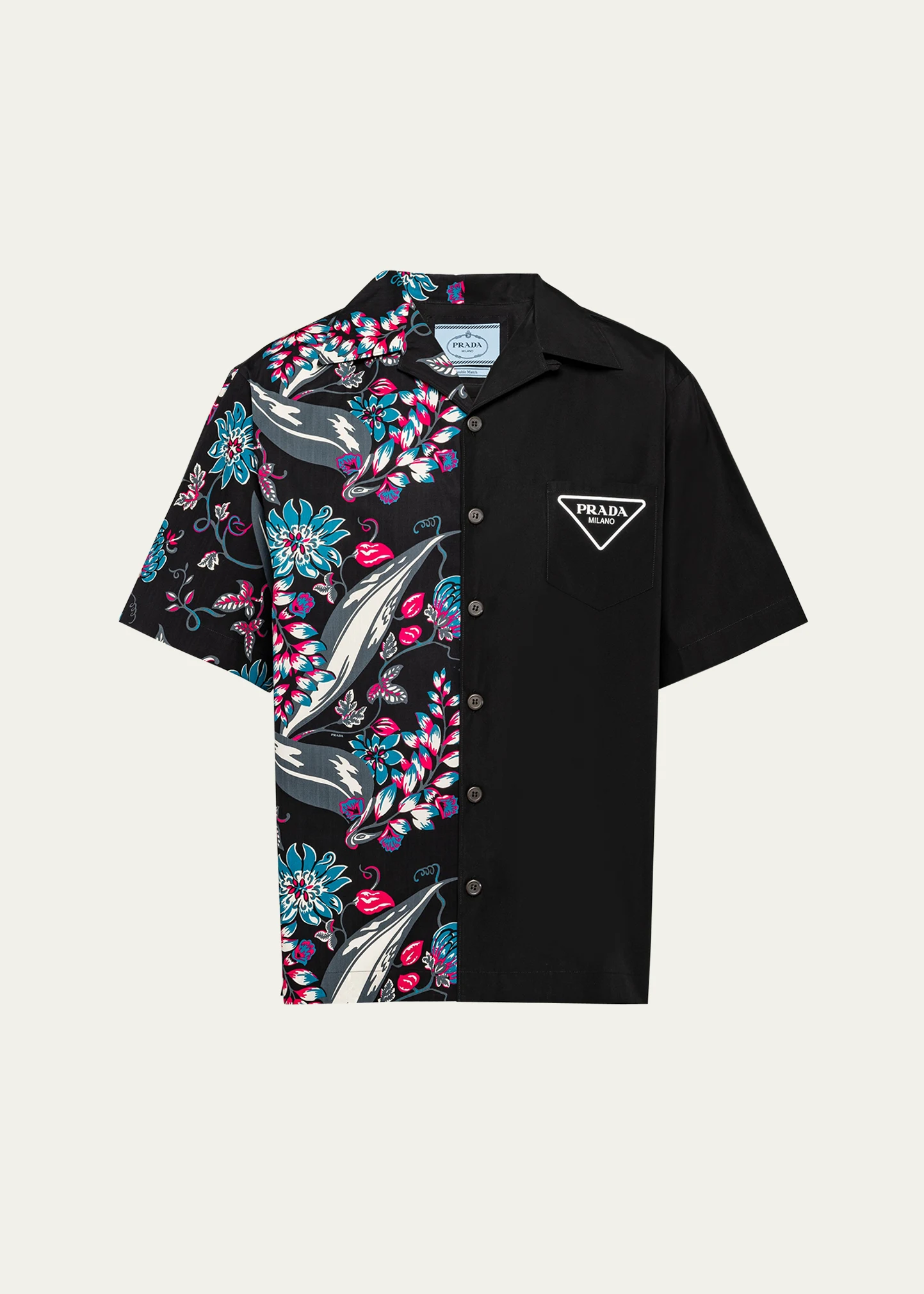 Men's Poplin Ramage Double Match Shirt