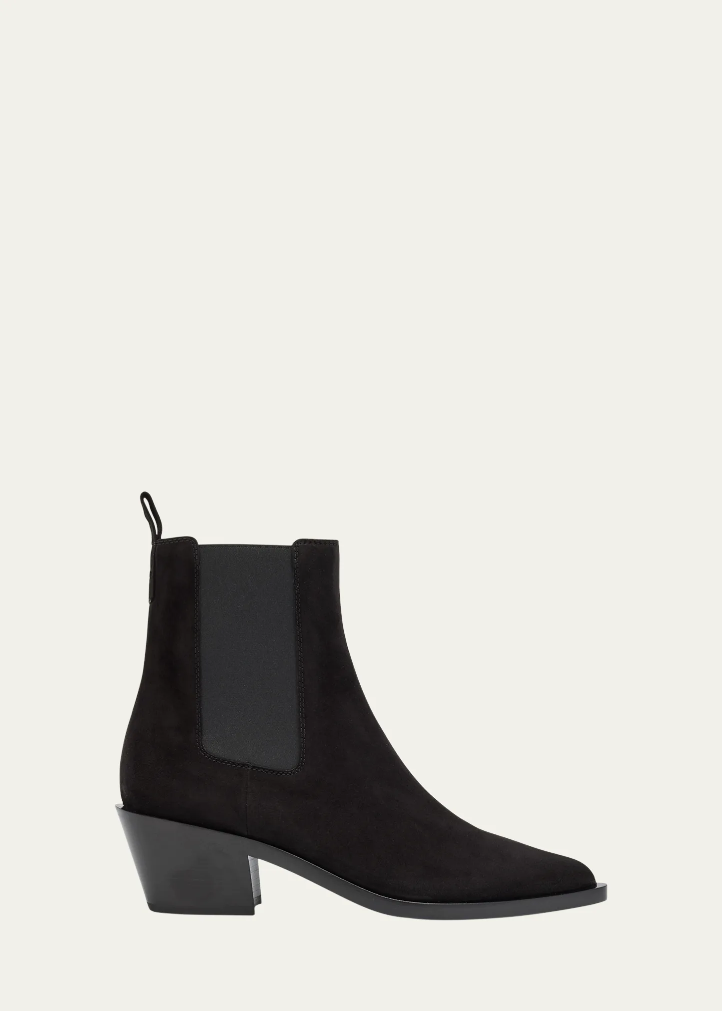 Wylie Suede Western Chelsea Booties