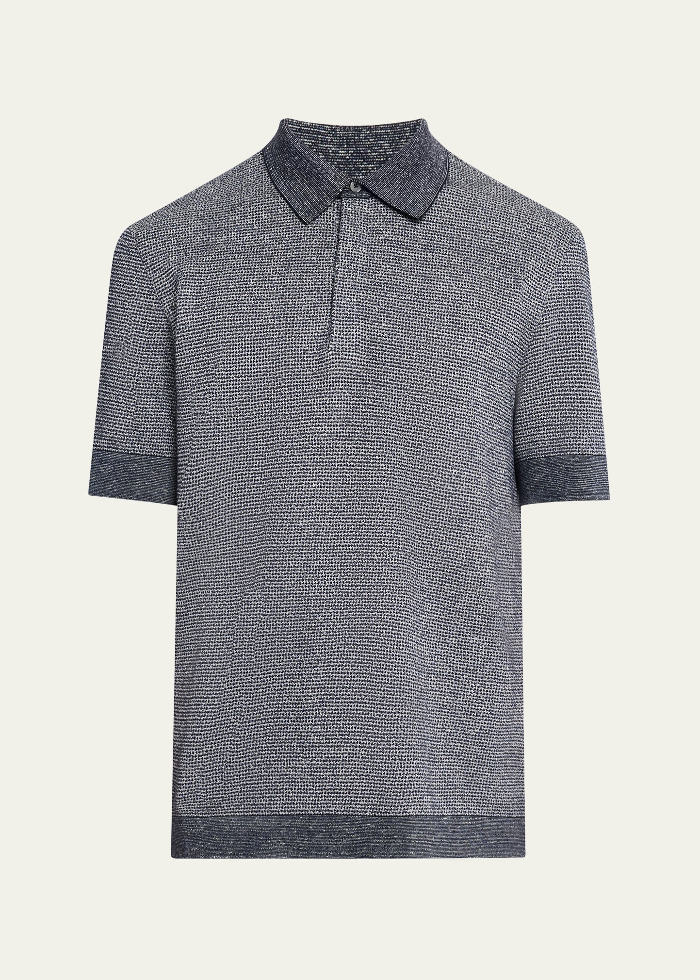 Men's Heathered Polo
