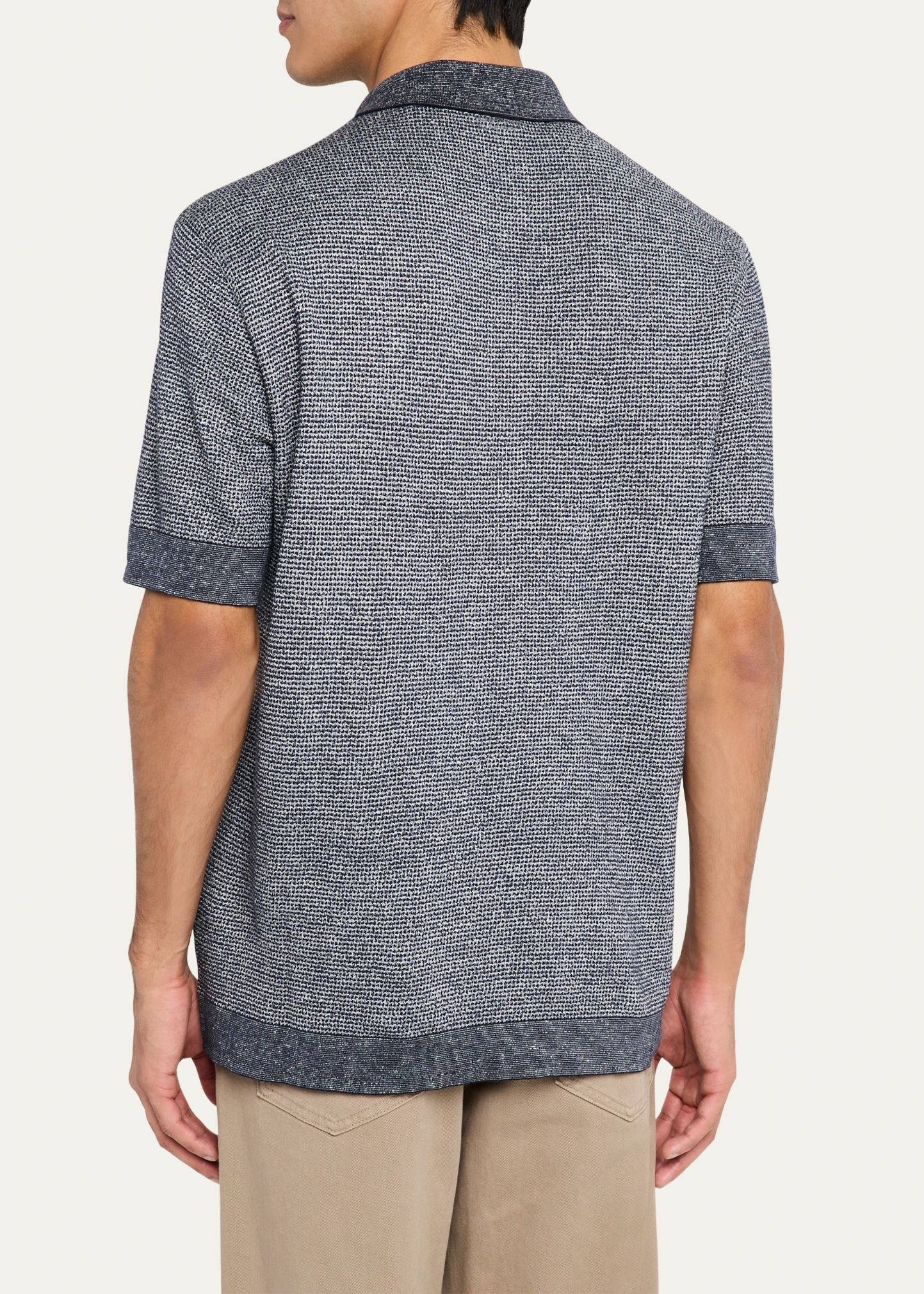 Men's Heathered Polo