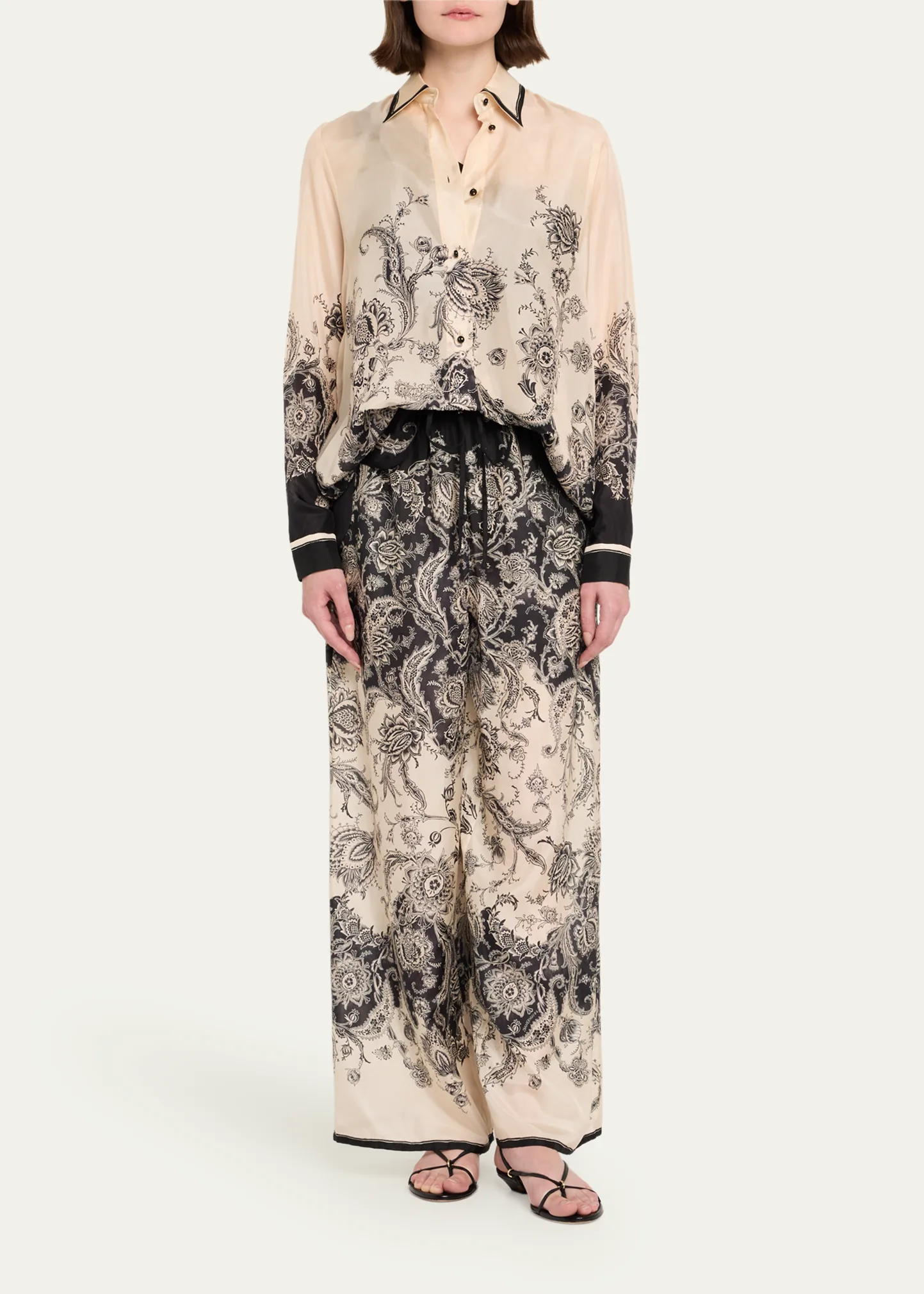 Rhiannon Relaxed Silk Shirt