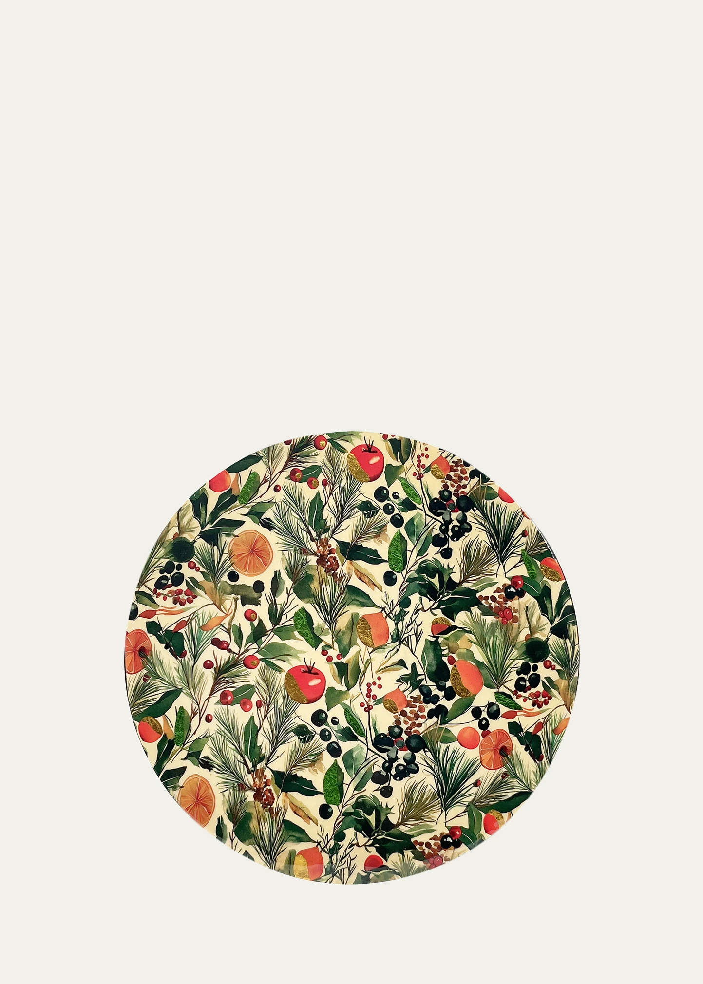 Festive Iron Placemat, 15" Round 1 Festive Iron Placemat, 15\" Round