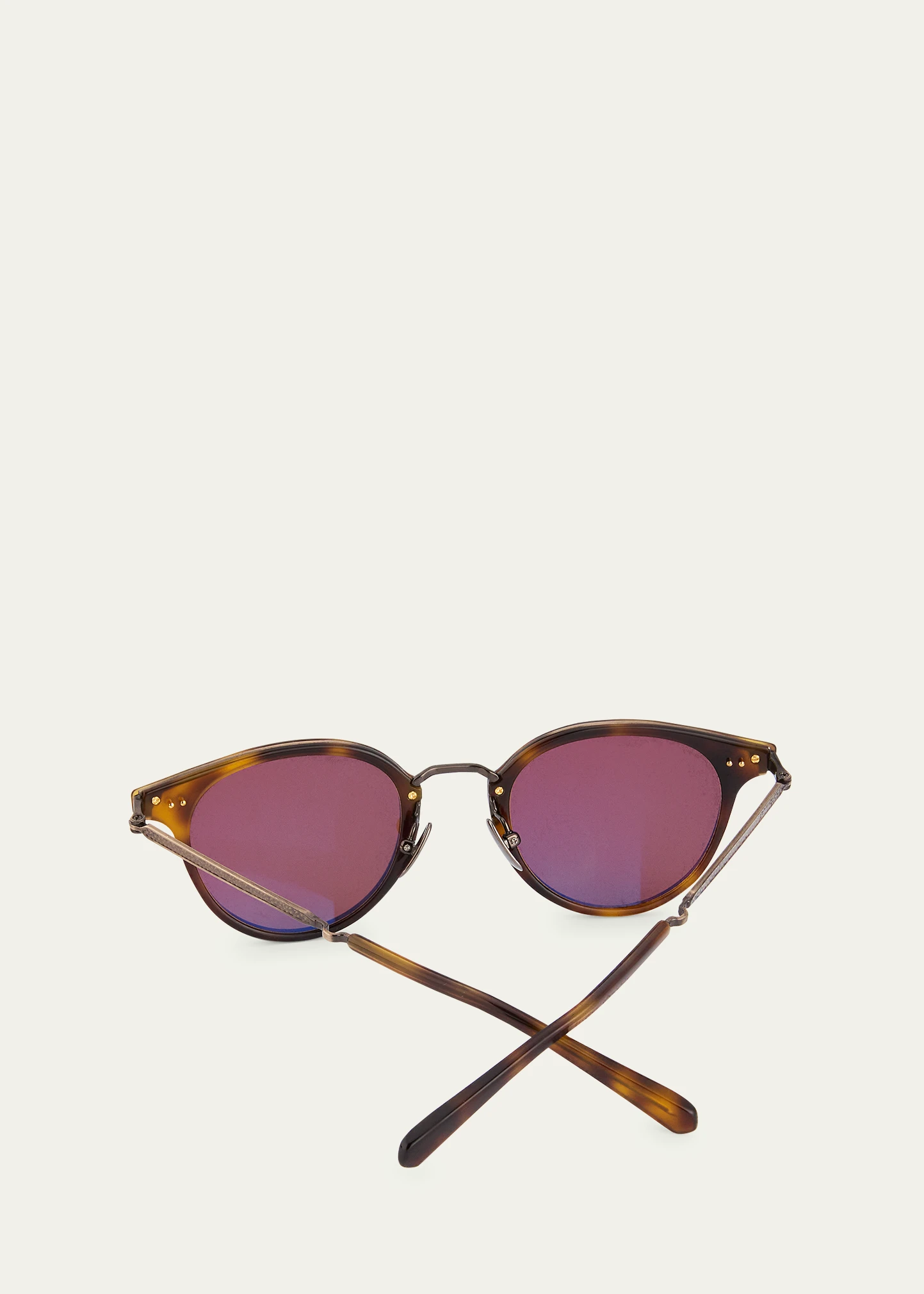 Men's Marmont Combo Round Sunglasses