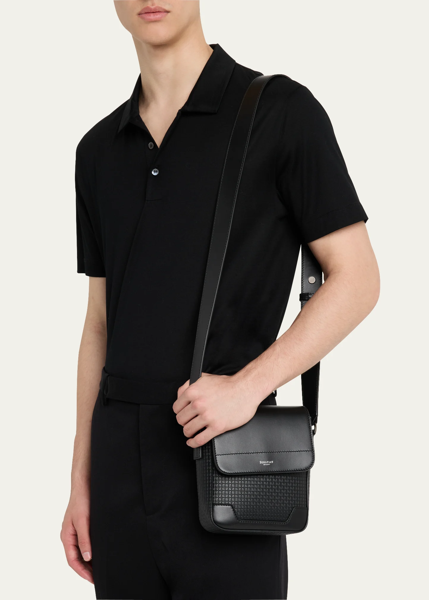 Men's Small Stepan North/South Envelope Crossbody Bag