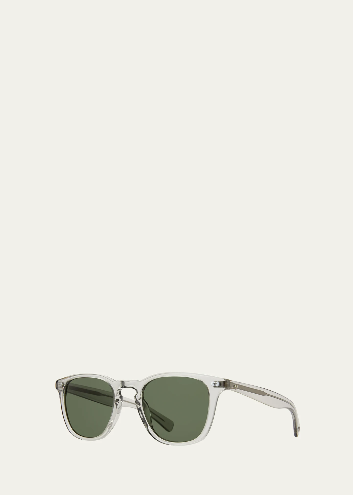Men's Brooks x Sun Keyhole-Bridge Square Sunglasses