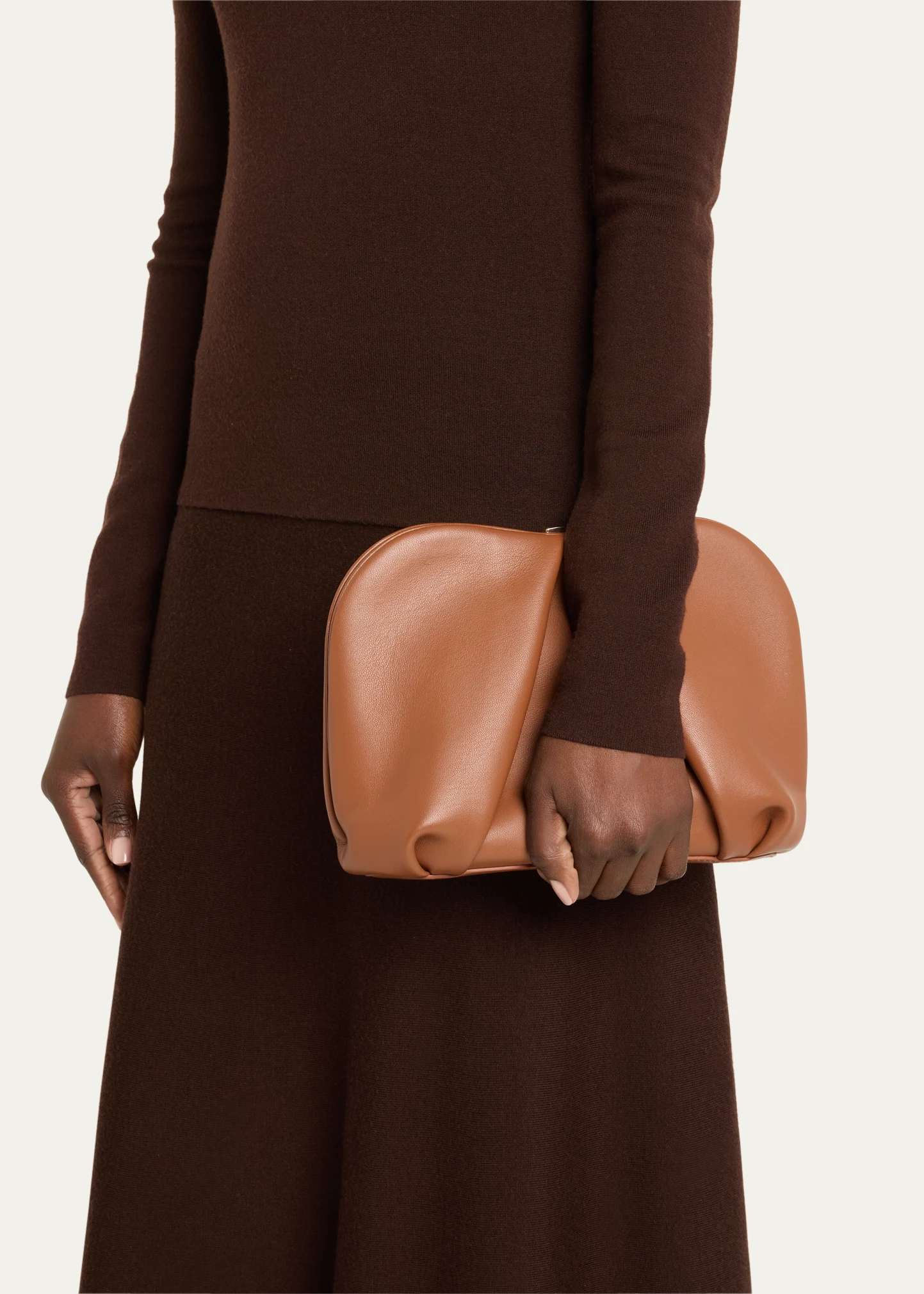 Taylor Leather Clutch Bag